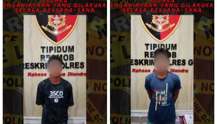 Unit Resmob Polres Gowa Ringkus Dua Terduga Pelaku Pengeroyokan di Manggarupi