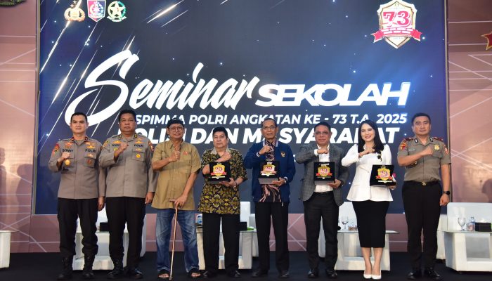 Seminar ‘Polisi dan Masyarakat’ Sespimma Lemdiklat Polri Angkatan 73 Raih Rekor MURI