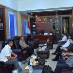 Kapolda Menerima Kunjungan Silaturahmi Kakanwil BPN Sulawesi Tengah