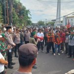 Kapolres Gowa Turun Langsung Kawal Aksi Unjuk Rasa Aliansi Cipayung Plus