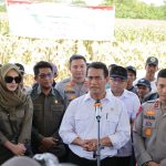 Kapolres Gowa Dampingi Kapolda Sulsel Ikuti Panen Raya Jagung Serentak Kuartal III Secara Virtual
