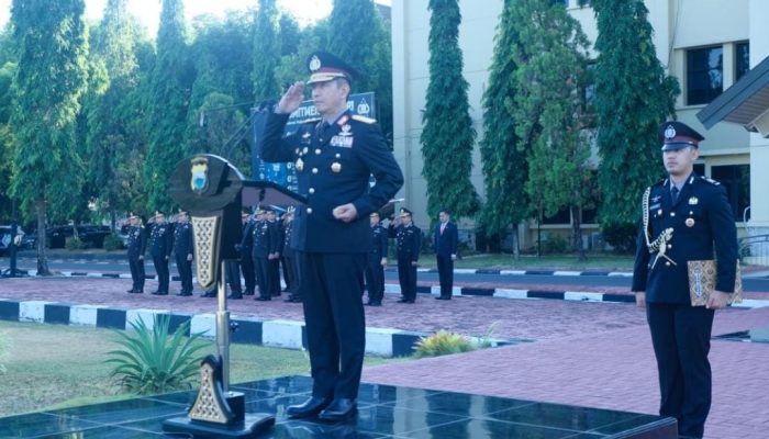 Kapolda Pimpin Upacara Hari Kesaktian Pancasila di Mapolda Sulsel