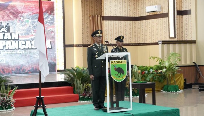Pangdam Kasuari Pimpin Upacara Hari Kesaktian Pancasila: Menguatkan Semangat Persatuan dari Bumi Kasuari