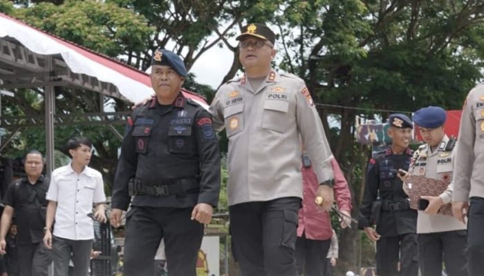 Kapolda Sulbar Pererat Soliditas dengan Kunjungan ke Kompi 4 Batalyon A Brimob Polman