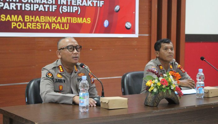 Kabidhumas Polda Sulteng Tekankan Peran Bhabinkamtibmas dalam Penerapan Program SIIP