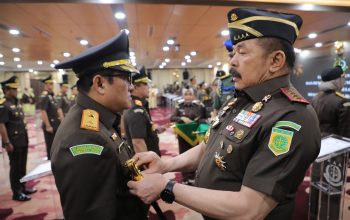 Jaksa Agung Lantik Rudy Irmawan Sebagai Kajati Maluku