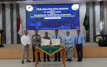 Perkuat Sinergi dan Kepastian Hukum, Kejati Kepri dan PT Nindya Karya Teken Perjanjian Kerja Sama