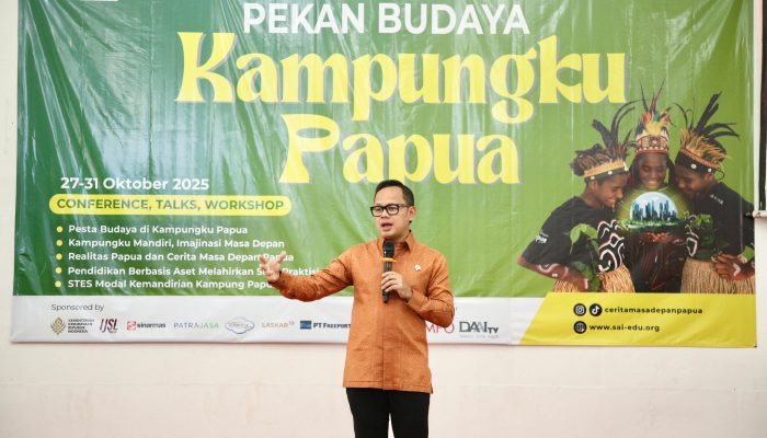 Pekan Budaya Papua 2025, Wamendagri Bima Bicara Dua Kunci Sukses dalam Kehidupan