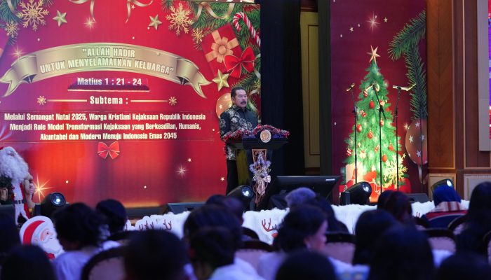 Semangat Natal 2025, Jaksa Agung: Insan Adhyaksa Sebagai Penegak Keadilan Bagi Semua Umat