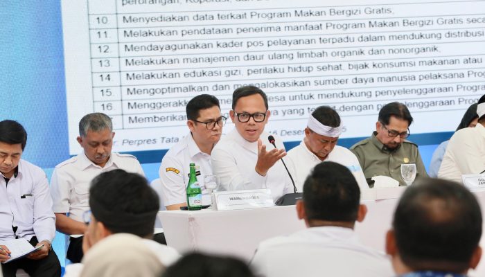 Dukung MBG, Wamendagri Bima Minta Kepala Daerah Cermati SE Mendagri