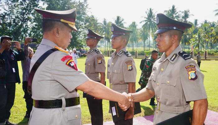 Tiga Siswa Diktukba Polri Angkatan 53 SPN Polda Sulteng Raih Predikat Berprestasi