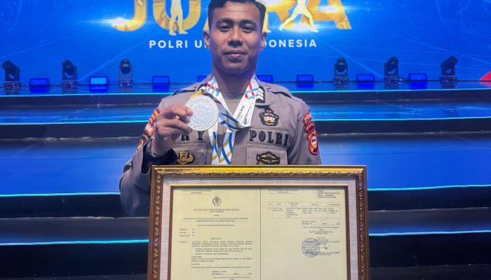 Berprestasi di Olahraga Internasional, Personel Ditsamapta Polda Sulsel Tuai Apresiasi Kapolri