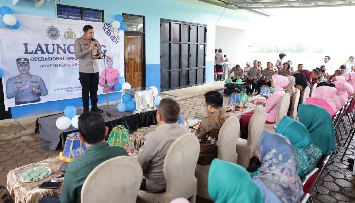 Polres Gowa Launching Operasional SPPG Yayasan Kemala Bhayangkari di Bajeng Barat