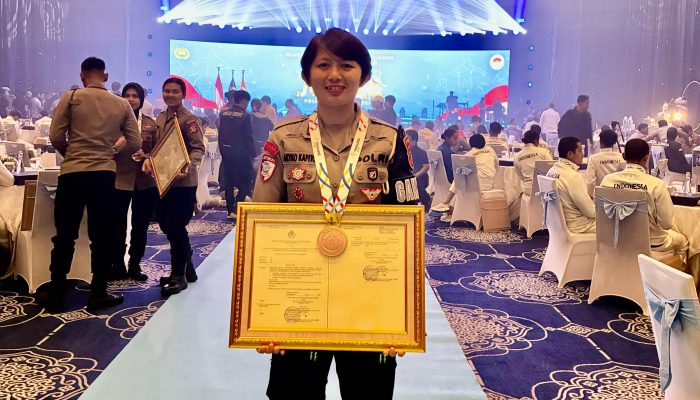 Raih Perunggu di Sea Games 2025 Thailand, Brigpol Akyko Kapito Terima Penghargaan dari Kapolri