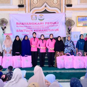 Bhayangkari Sulsel Salurkan Bantuan Kemanusiaan bagi Korban Bencana di Pidie Jaya