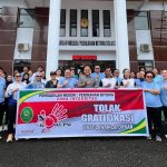 Sinergi APH: PN Bitung Gandeng Polri, Kejaksaan, dan Lapas dalam Kampanye Anti Gratifikasi