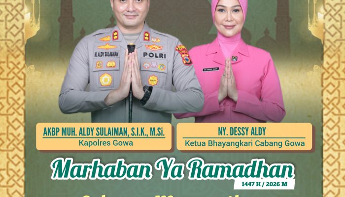 Menjemput Bulan Penuh Ampunan, Kapolres Gowa Ajak Masyarakat Sucikan Hati di Ramadhan 1447 H