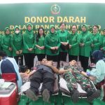 Donor Darah Dalam Rangka HUT ke-80 Persit Kartika Chandra Kirana