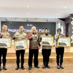 Bidkeu Polda Sulsel Raih 4 Penghargaan dari Kementerian Keuangan