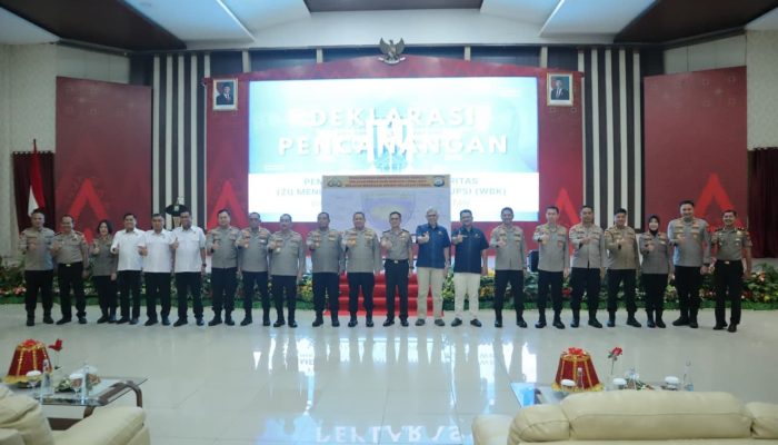 Bidkeu Polda Sulsel Gelar Pencanangan Pembangunan Zona Integritas Menuju WBK