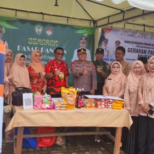 Sekda Gowa Pimpin Pembukaan Pasar Pangan 2026, Kabagops Polres Gowa Hadir Wakili Kapolres