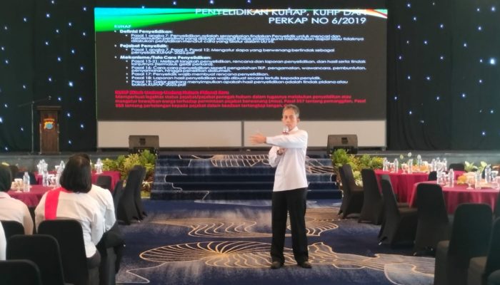 Tingkatkan Profesionalisme, Bidkum Polda Sulteng Sosialisasikan KUHAP dan KUHP Baru
