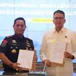 Perkuat Sinergi Penegakan Hukum, Badan Pemulihan Aset Kejaksaan RI Serah Terimakan 4 Kapal BMN yang Berasal dari BRN Kepada KKP