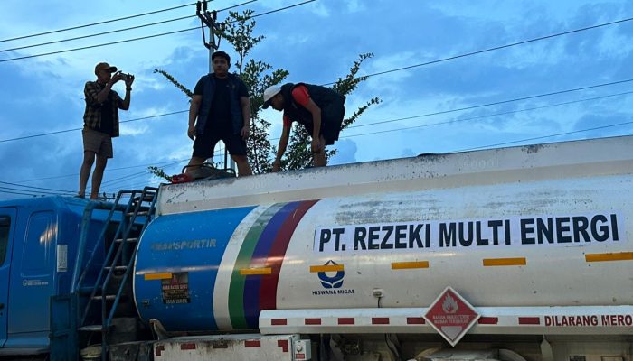 Polda Sulteng Amankan Dua Truk Tangki Diduga Angkut BBM Subsidi Tanpa Dokumen di Morowali Utara
