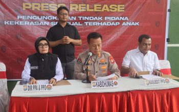 Ditres PPA dan PPO Polda Sulsel Gelar Konferensi Pers, Tiga Pelaku Kekerasan Seksual terhadap Anak Diamankan