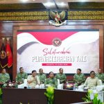 Perkuat Silaturahmi, Panglima TNI Hadiri Pertemuan Purnawirawan TNI di Kemhan