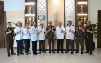 Pupuk Sinergitas, Kajati Maluku Lakukan Kunjungan Silaturahmi ke Pengadilan Tinggi Ambon