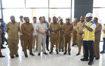 Awali Kunjungan di Papua Barat Daya, Mendagri Tito Tinjau Kawasan Pusat Pemerintahan