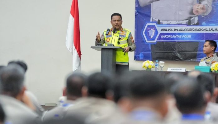 Resmikan Pelatihan Operator ETLE 2026, Kakorlantas: Penegakan Hukum 95% Berbasis Teknologi