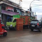 Diduga Pembiaran, Aktivitas Bongkar Muat Ayam di Bontoala Lumpuhkan Jalan: Camat Kemana?