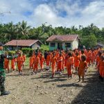 Peringati Hari Pendidikan Nasional, Satgas Swasembada Yonif 643/Wns Koops TNI Habema Gelar Rangkaian Kegiatan di SD Inpres Kibay