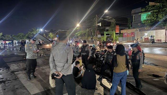 Operasi Cipkon Rutin, Komitmen Polres Gowa Jaga Keamanan Wilayah