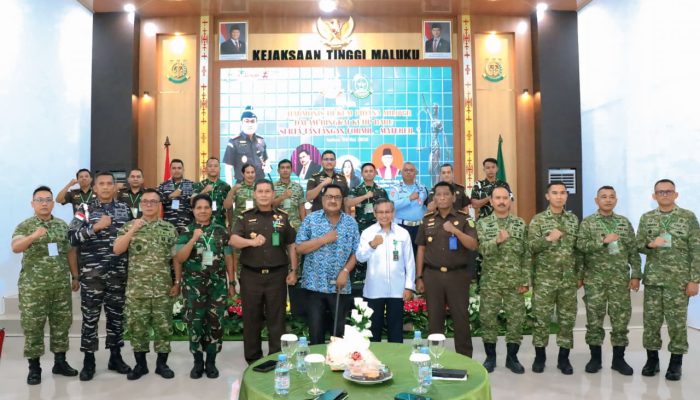 Kejati Maluku Gelar FGD Terkait Harmonisasi Hukum Pidana Militer dan KUHP Terbaru
